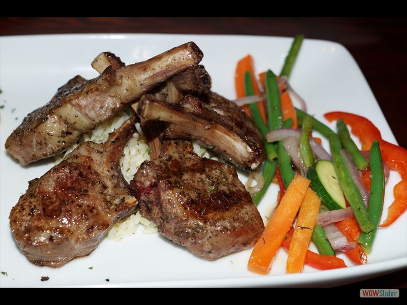 Lamb Chops with Vegies