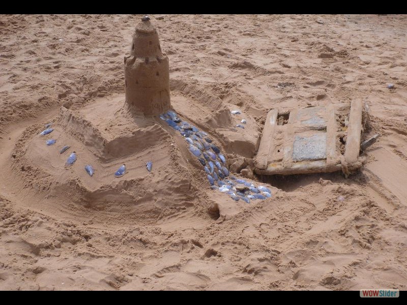 Sandcastles on the Beach 01