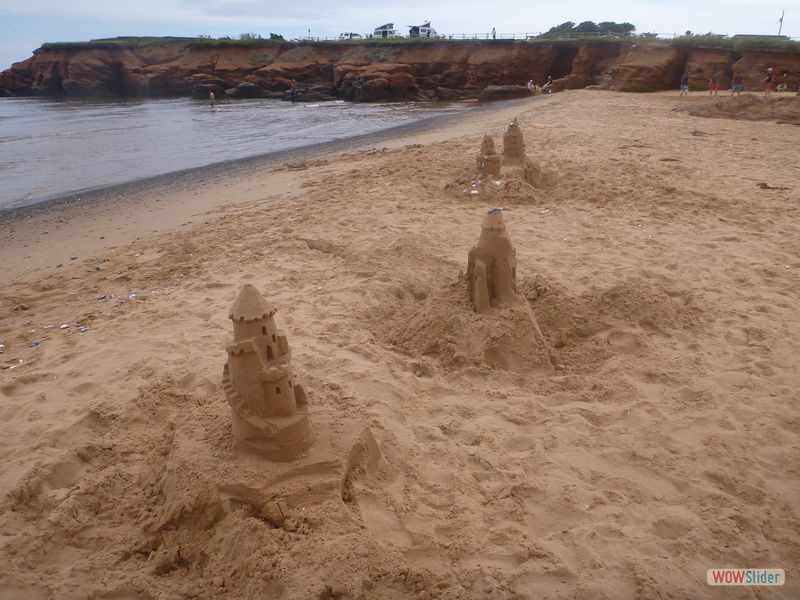 Sandcastles on the Beach 02